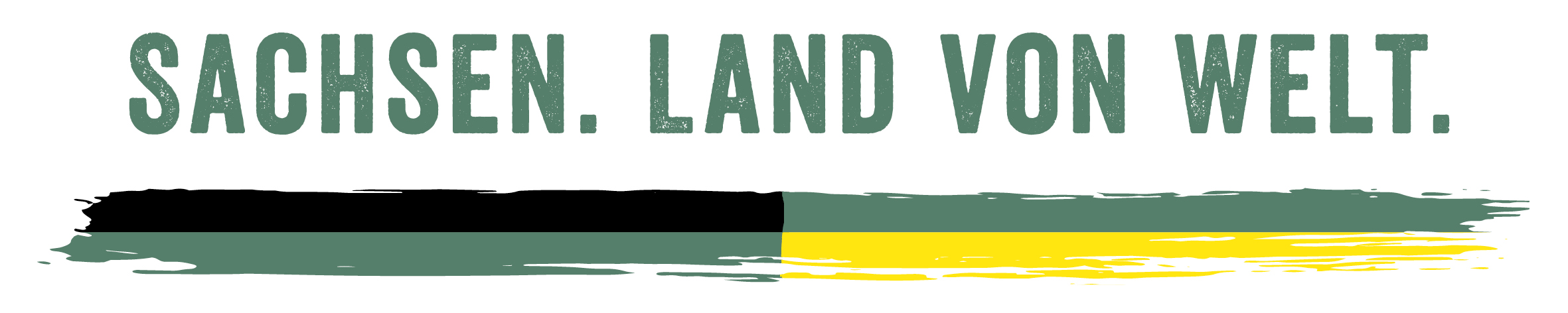 Logo: „Sachsen Land von Welt